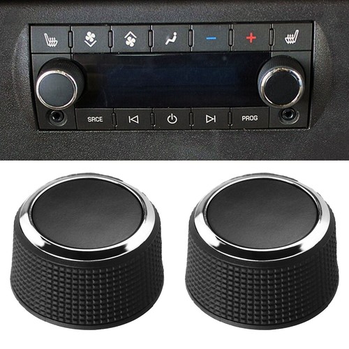 Rear control knobs audio - rear,